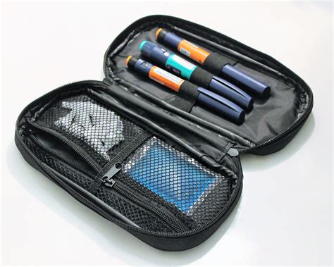 carrying case for diabetic pens.